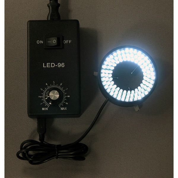 AmScope 96 LED Ring Light For Single Zoom Microscopes - Image 3