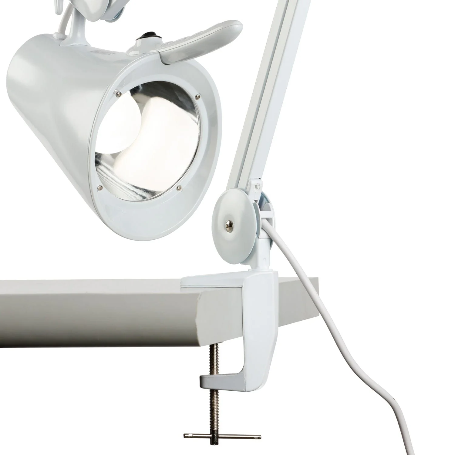 AmScope 9W LED Spot Task Lamp with Surface Clamp - Image 6