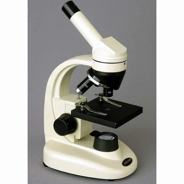 AmScope M130 Series Student Cordless Biological Monocular Compound Microscope 40X-400X Magnification with LED - Image 2