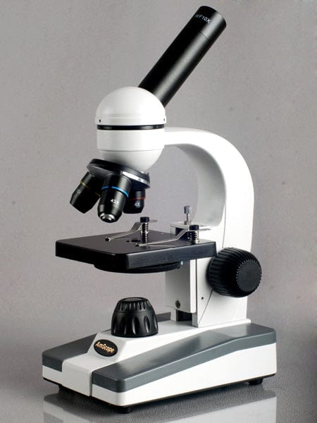 Amscope M148-E Monocular Compound Microscope for Kids – 40X–1000X LED Illumination STEM Education Microscopes, Student Lab Microscopes, Biological Science Microscopes - Image 5