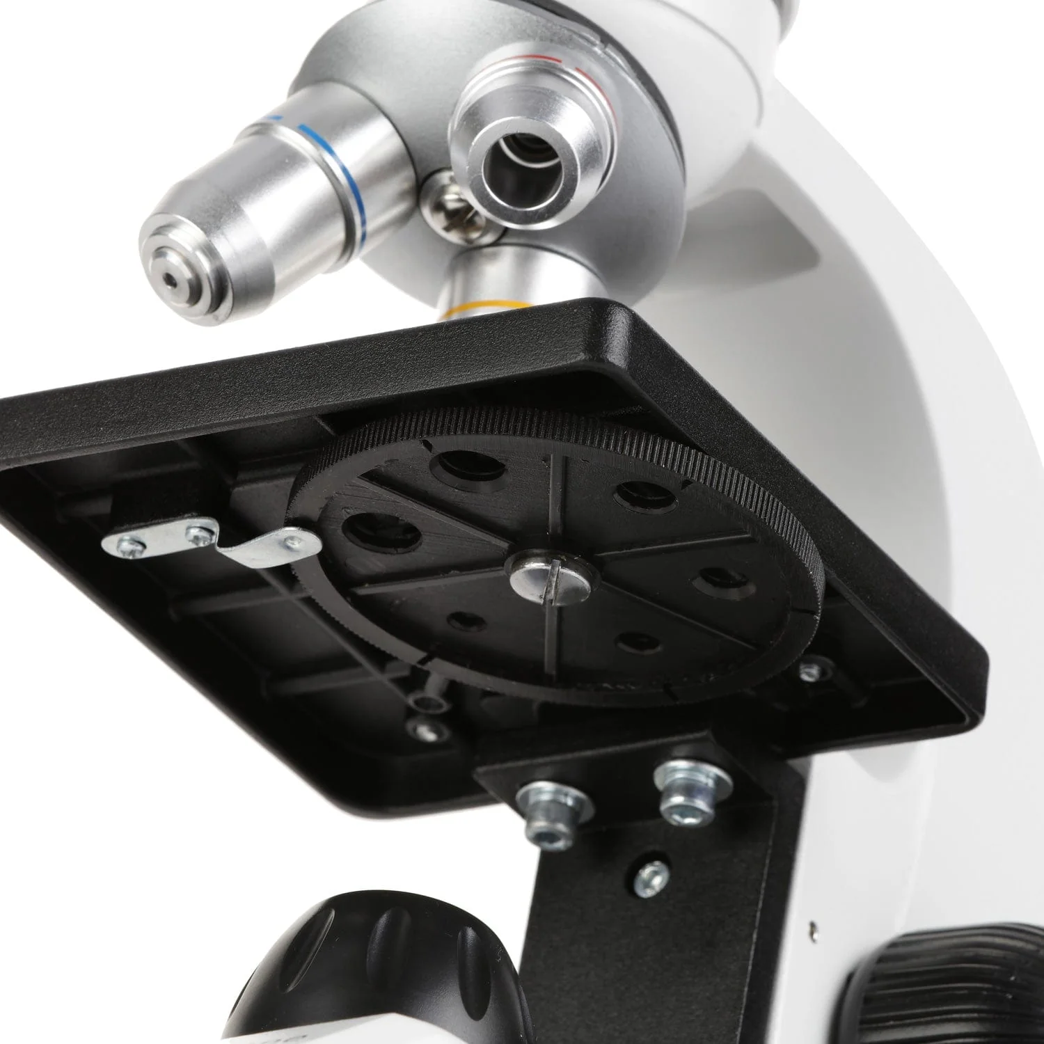AmScope M149 Series Student Kids Metal Frame Glass Optics Biological Moncluar Compound Microscope 40X-800X Magnification - Image 4