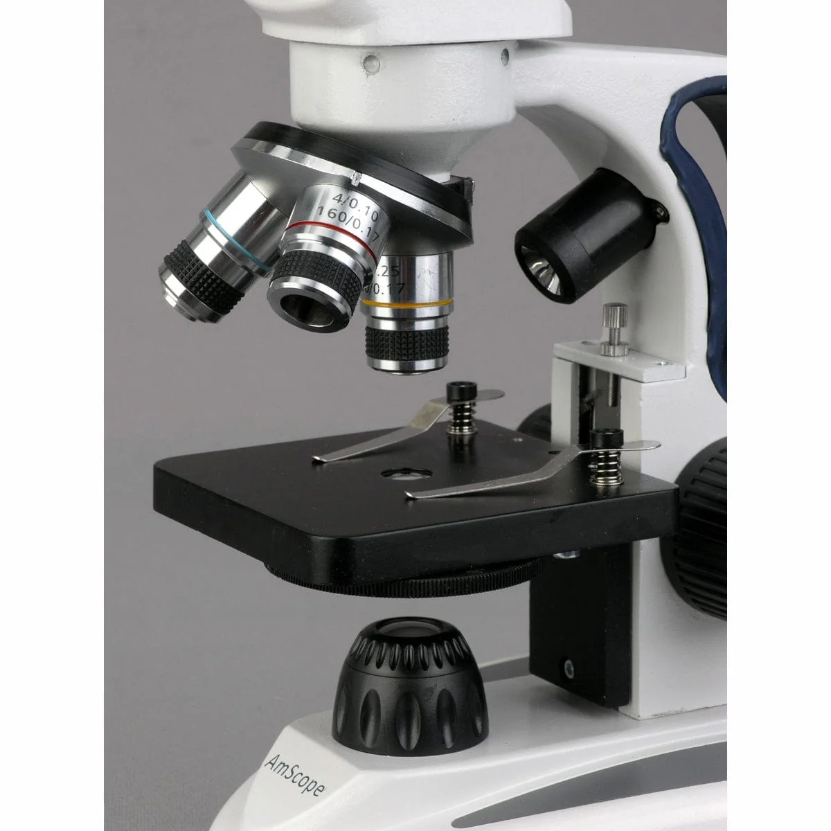 Amscope M149C-2L-E Monocular Compound Microscope for Kids – 40X–1000X Top & Bottom LED Illumination STEM Education Microscopes, Student Lab Microscopes, Biological Science Microscopes - Image 6