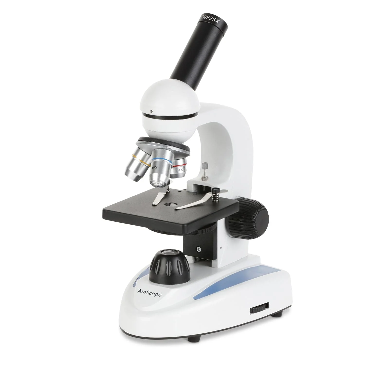 Amscope M149C-E1 Monocular Compound Microscope for Kids – 40X–1000X LED Illumination STEM Education Microscopes, Student Lab Microscopes, Biological Science Microscopes - Image 5