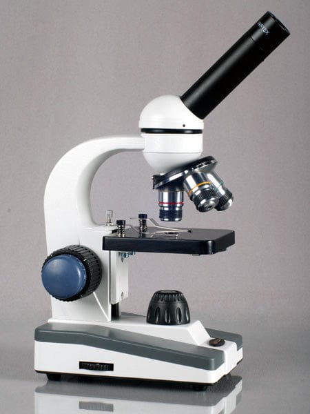 Amscope M150-E Monocular Compound Microscope for Kids – 40X–1000X LED Illumination STEM Education Microscopes, Student Lab Microscopes, Biological Science Microscopes - Image 4