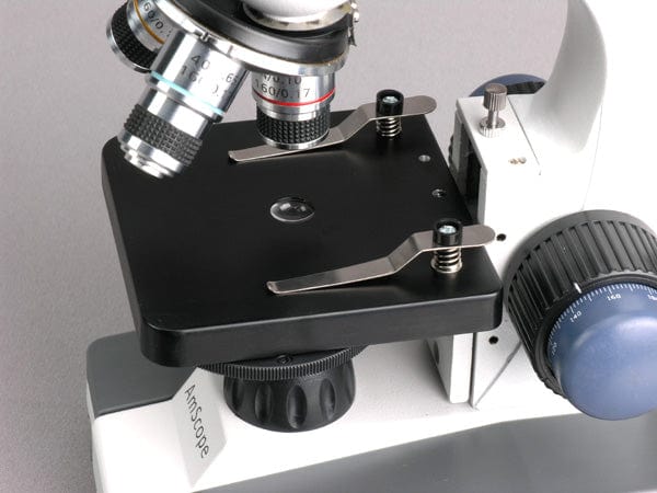 Amscope M150-E Monocular Compound Microscope for Kids – 40X–1000X LED Illumination STEM Education Microscopes, Student Lab Microscopes, Biological Science Microscopes - Image 5
