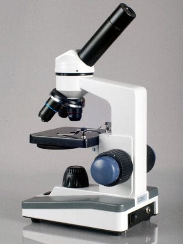 AmScope M152 Series Biological Science Student Monocular Compound Microscope 40X-400X Magnification with Prepared & Blank Slides - Image 3