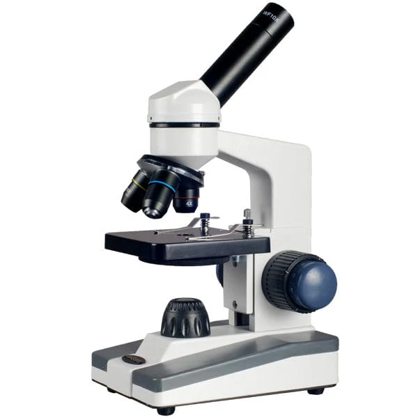 AmScope M152 Series Biological Science Student Monocular Compound Microscope 40X-640X Magnification