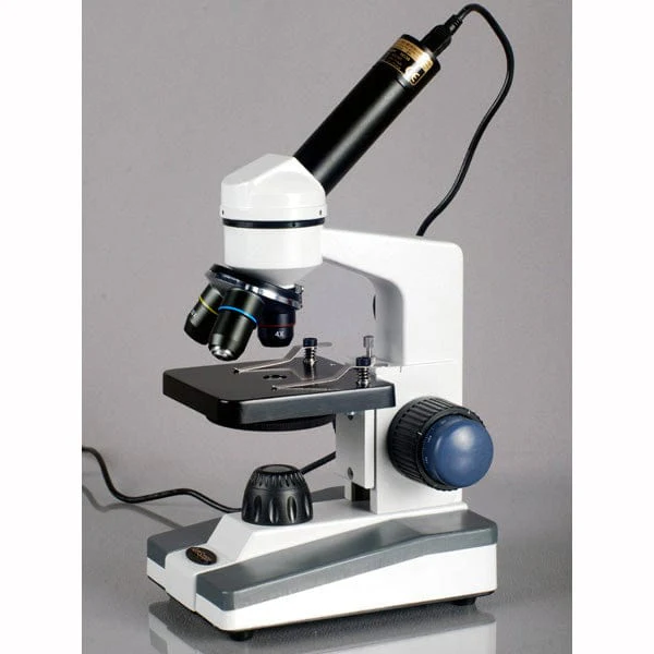 AmScope M152 Series Biological Science Student Monocular Compound Microscope 40X-800X Magnification - Image 5