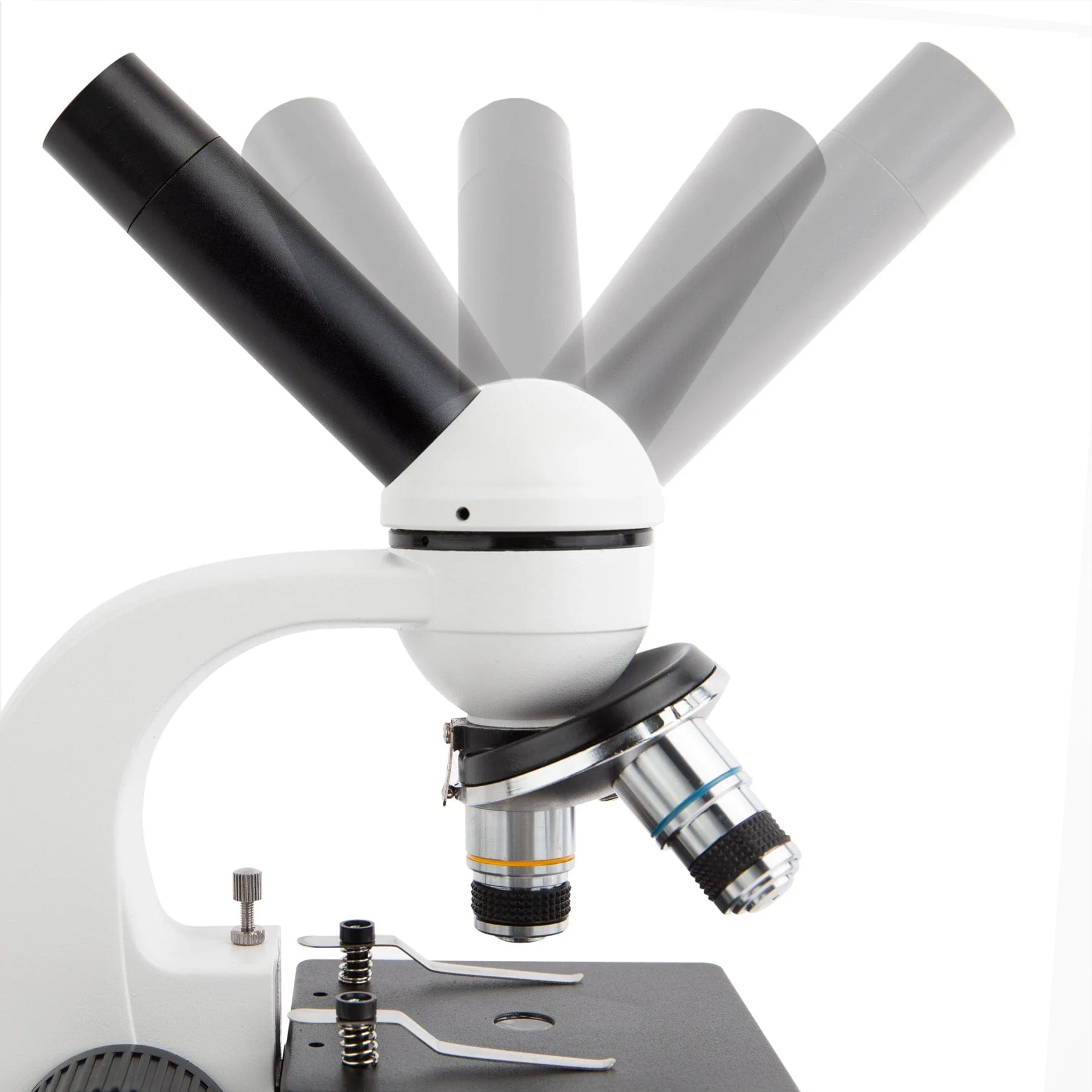 Amscope M158C-E3 Monocular Compound Microscope for Kids – 40X–1000X LED Illumination STEM Education Microscopes, Student Lab Microscopes, Biological Science Microscopes - Image 4
