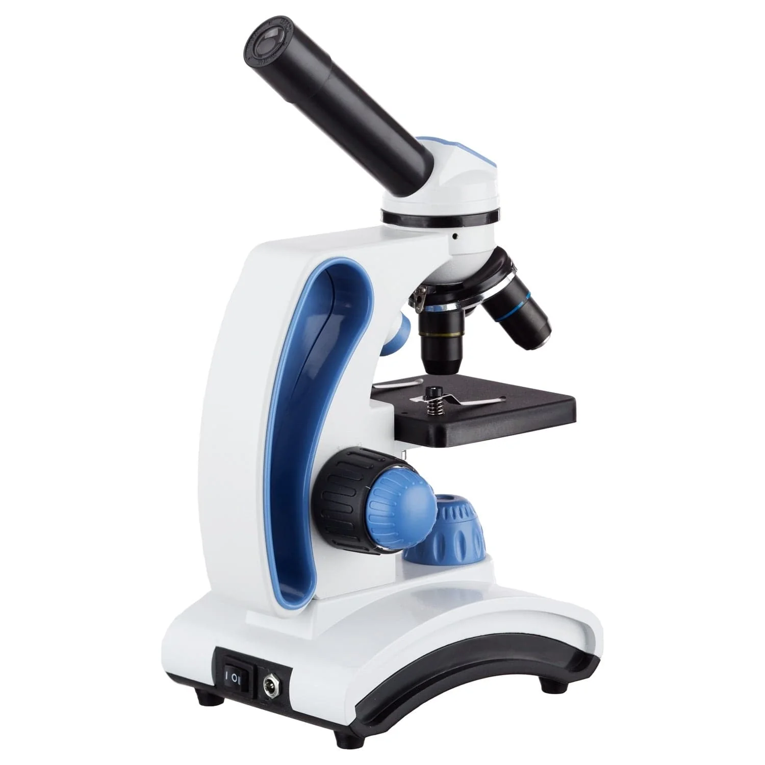 Amscope M162C-2L-WM-SP14 Monocular Compound Microscope for Kids – 40X–1000X Top & Bottom LED Illumination STEM Education Microscopes, Student Lab Microscopes, Biological Science Microscopes - Image 3