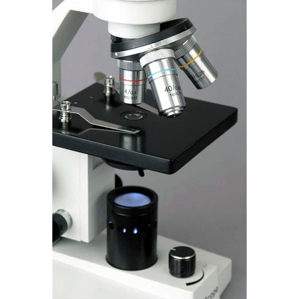 Amscope M200A-LED Monocular Compound Microscope for Kids – 40X–1000X LED Illumination STEM Education Microscopes, Student Lab Microscopes, Biological Science Microscopes - Image 4