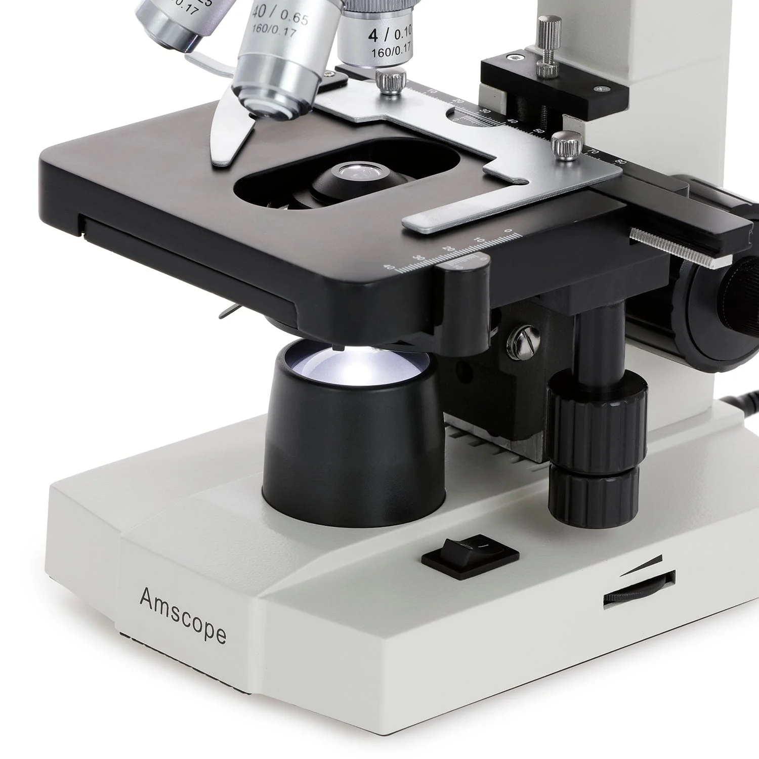 AmScope M220 Series Monocular LED Compound Microscope - Image 8