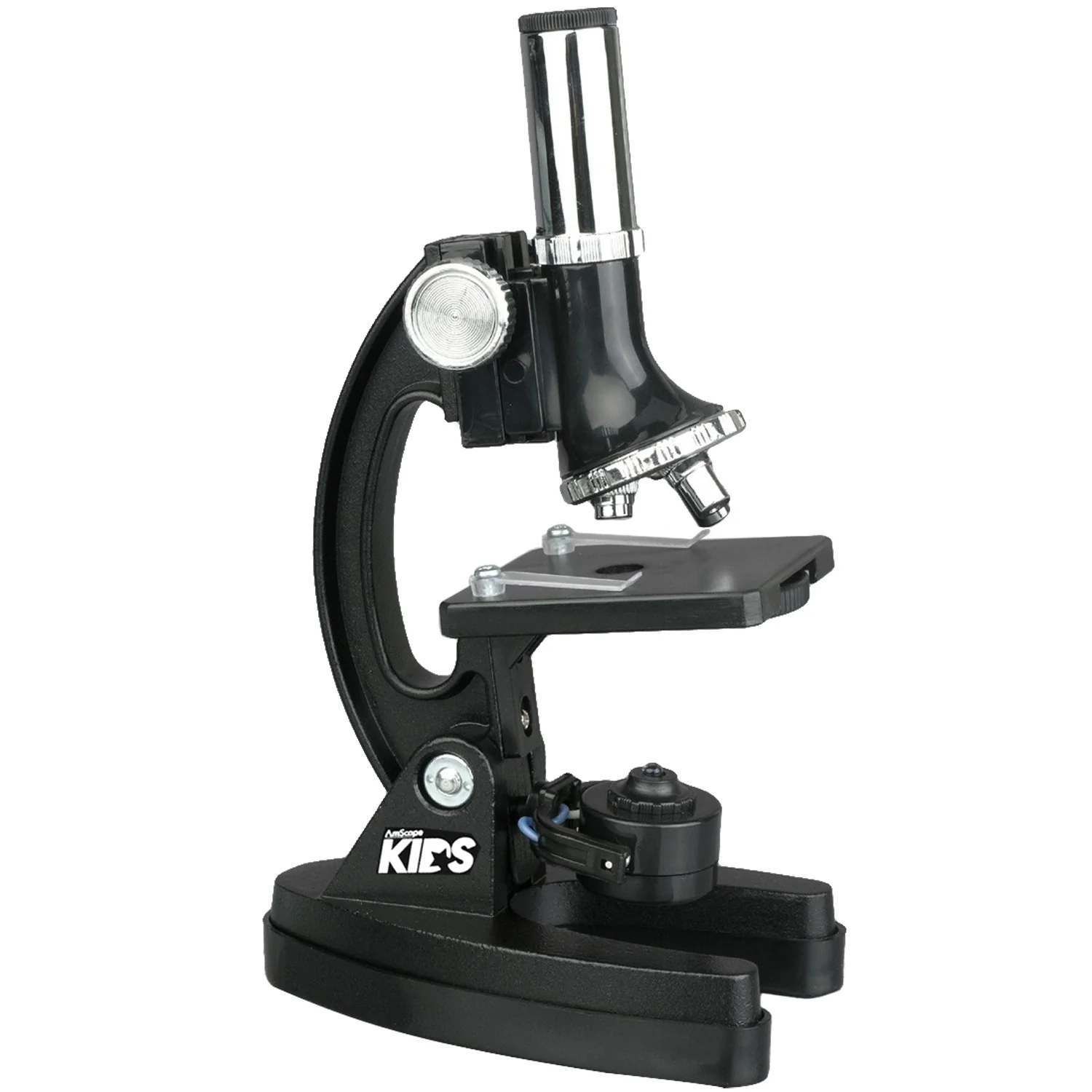 Amscope M30-ABS-KT1 Monocular Compound Microscope for Kids – Up to 1200X LED Illumination STEM Education Microscopes, Student Lab Microscopes, Biological Science Microscopes - Image 3