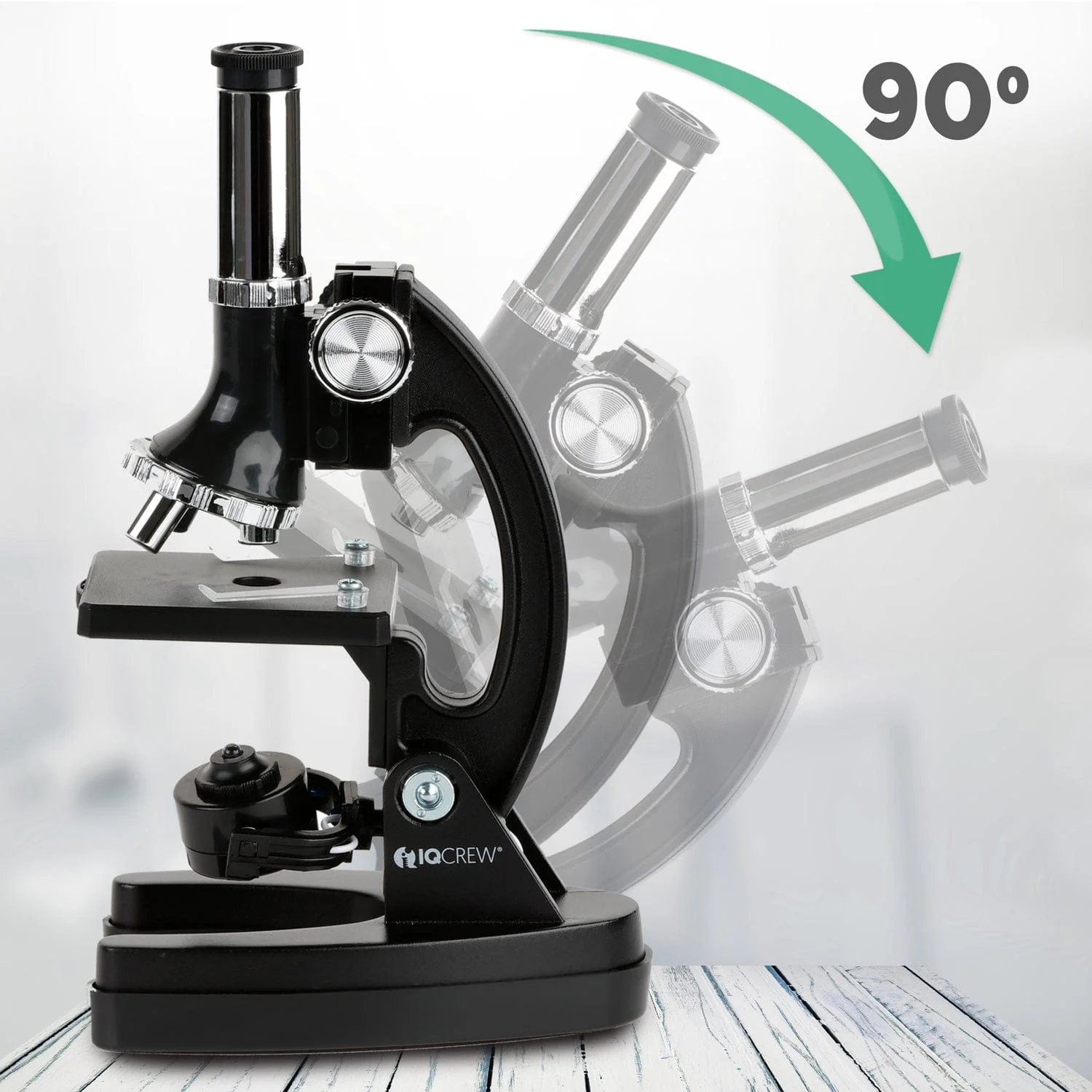 Amscope M30-ABS-KT51 Monocular Compound Microscope for Kids – Up to 1200X LED Illumination STEM Education Microscopes, Student Lab Microscopes, Biological Science Microscopes - Image 6