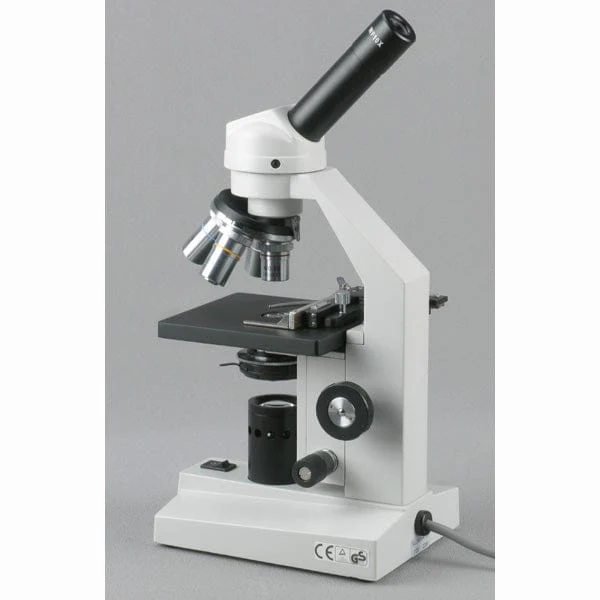 AmScope M500 Series Student Monocular Compound Microscope 40X-2000X Magnification - Image 3