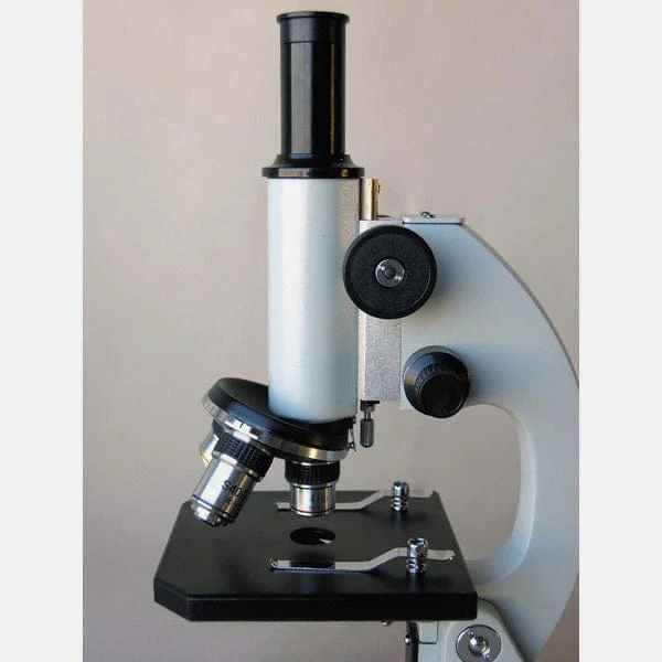 AmScope M60 Series Metal Body Glass Lens Biology Student Monocular Compound Microscope 40X-640X Magnification with ABS Case and 25pc Specimens - Image 4