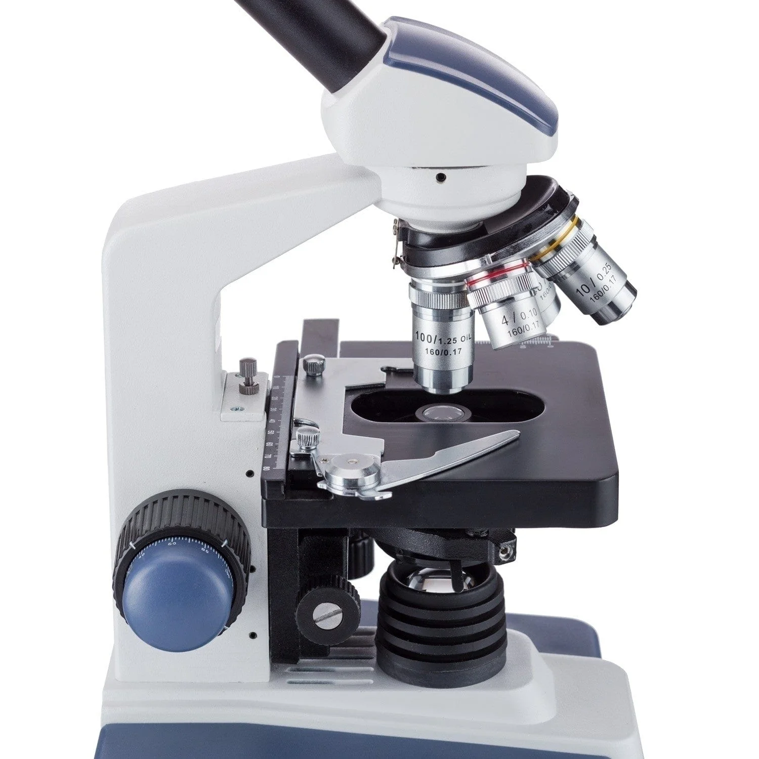 AmScope M620 Series Monocular Compound Microscope 40X-1600X Magnification with LED, Slide Making Kit and 5MP Digital Eyepiece - Image 12