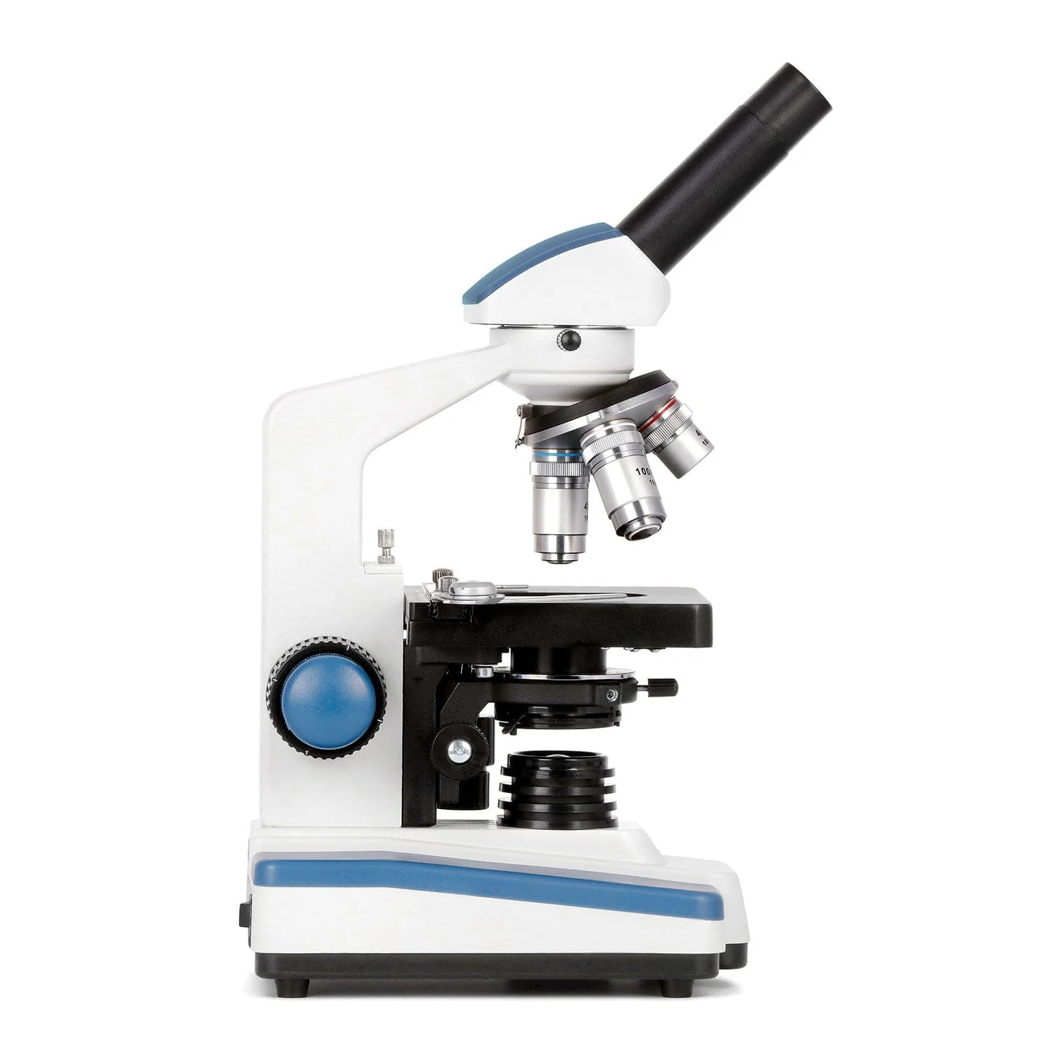 AmScope M620 Series Darkfield Monocular Compound Microscope LED Double-layer Mechanical Stage and Optional Digital Camera - Image 6