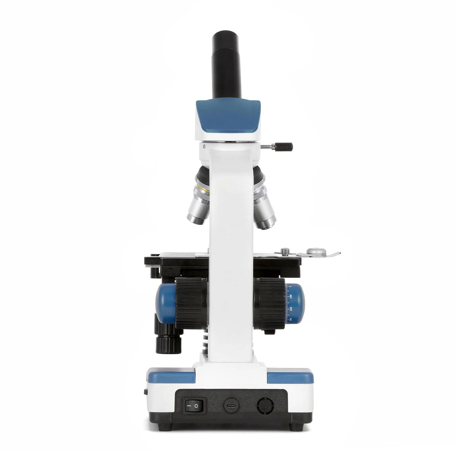 AmScope M620 Series Darkfield Monocular Compound Microscope LED Double-layer Mechanical Stage and Optional Digital Camera - Image 5