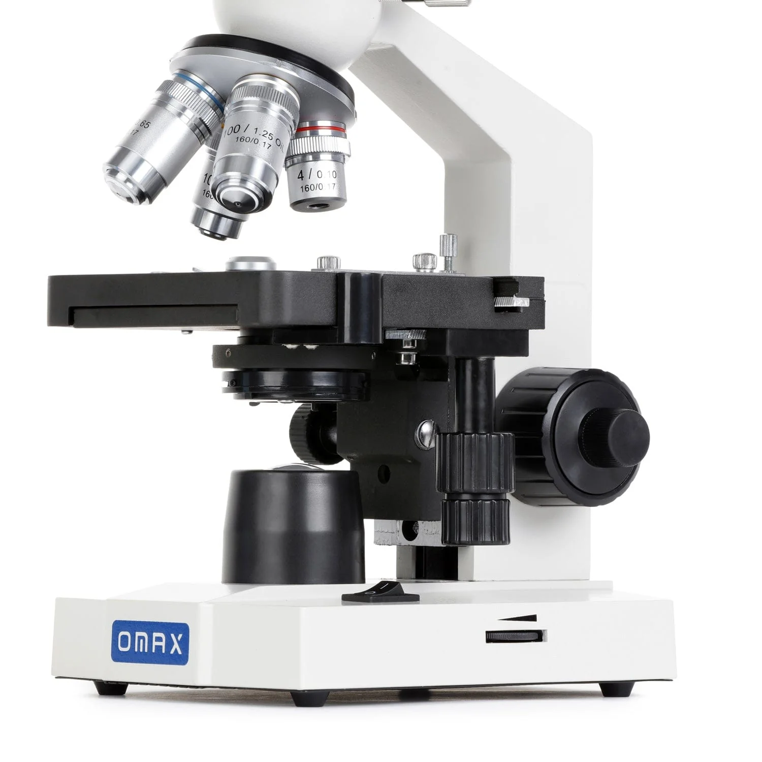 OMAX M82E Series Binocular Biological Compound Microscope 40X-2000X Magnification Lab LED with Mechanical Stage - Image 5