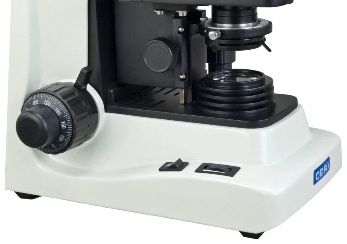 OMAX 40X-1600X Professional PLAN Lab Trinoclar Compound Microscope with Mechanical Stage Sale - Image 11