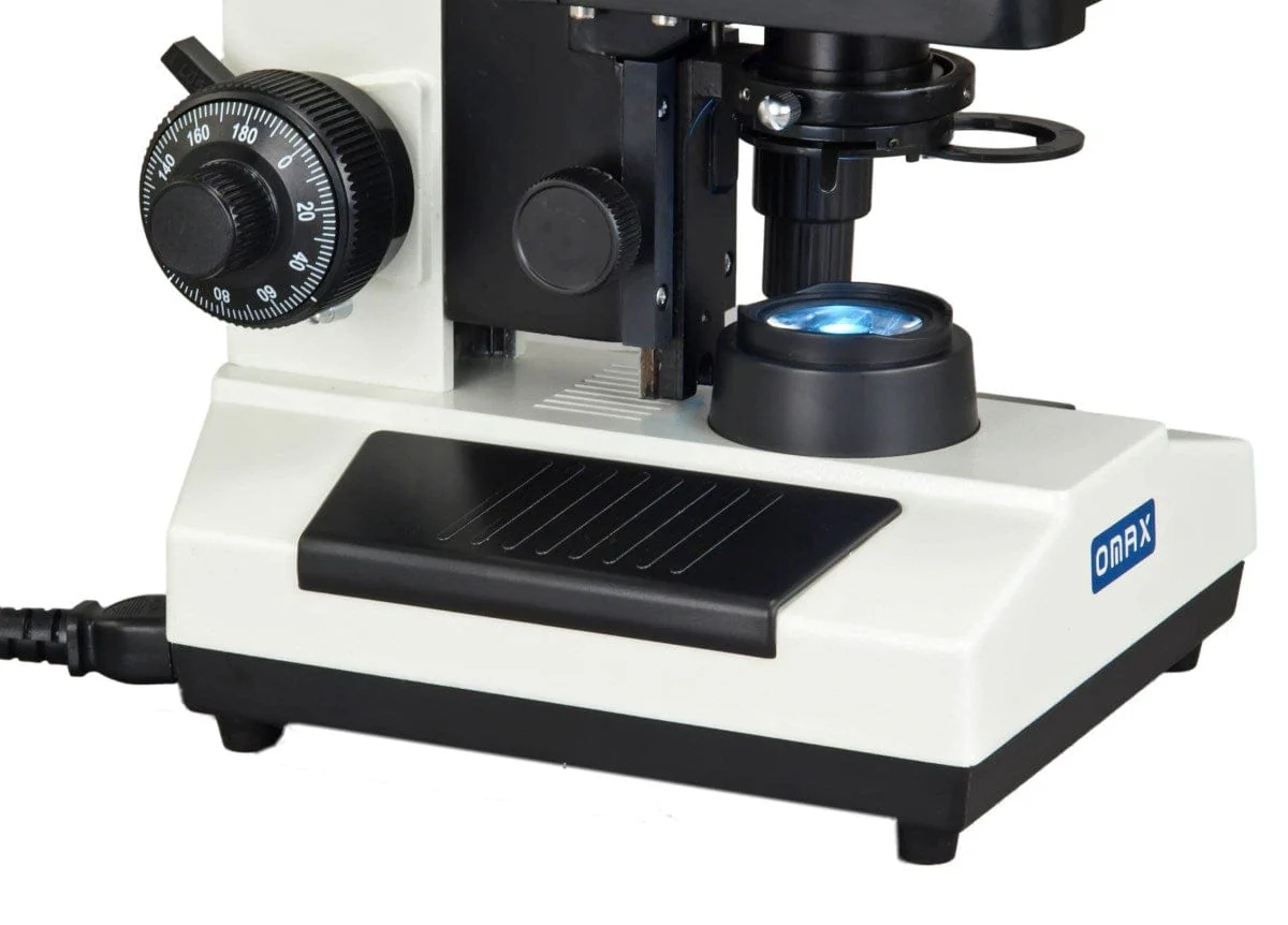 OMAX M837L Series Trinocular Lab Compound Microscope 40X-1000X Magnification with LED Illumination - Image 5
