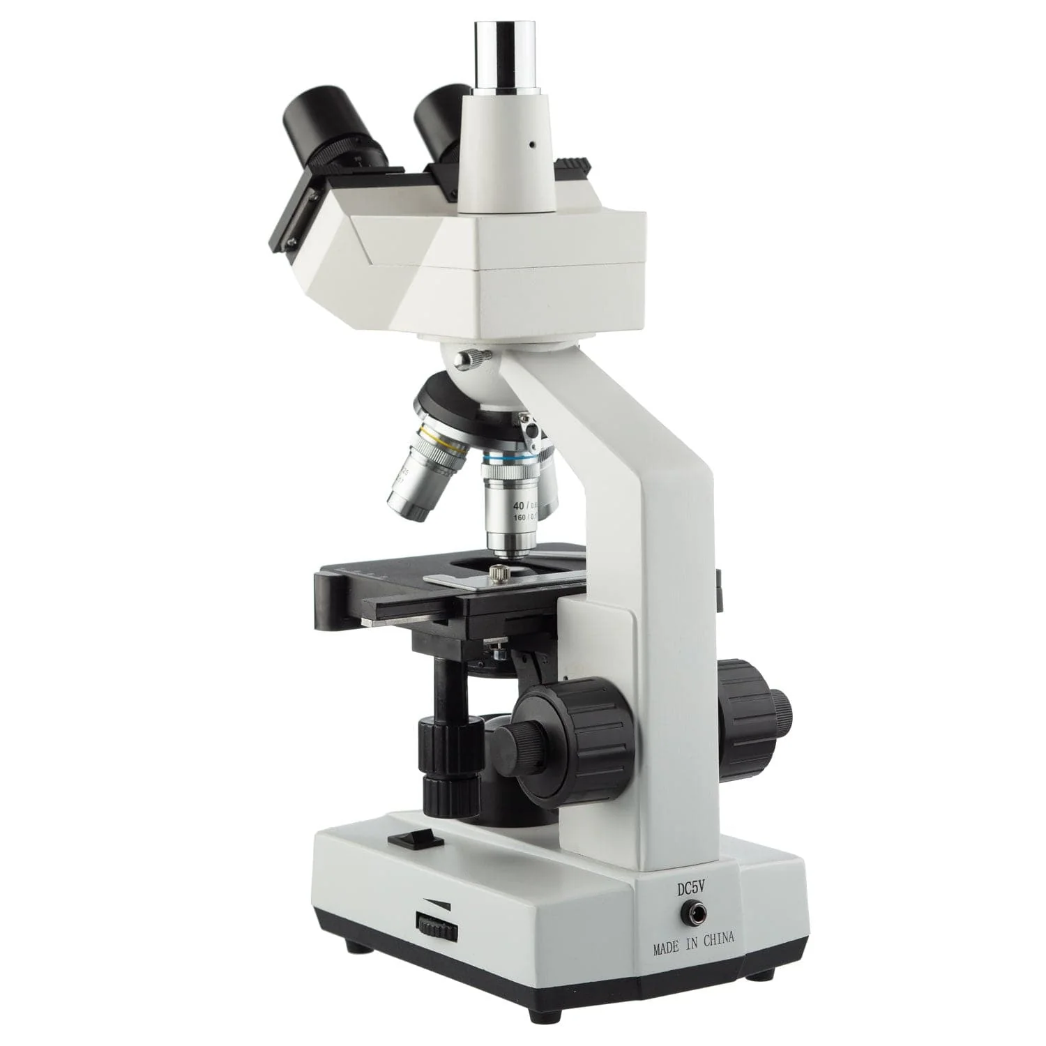 OMAX M83BE Series Trinocular Biological Compound Microscope, 40X-2000X Magnification - Image 3