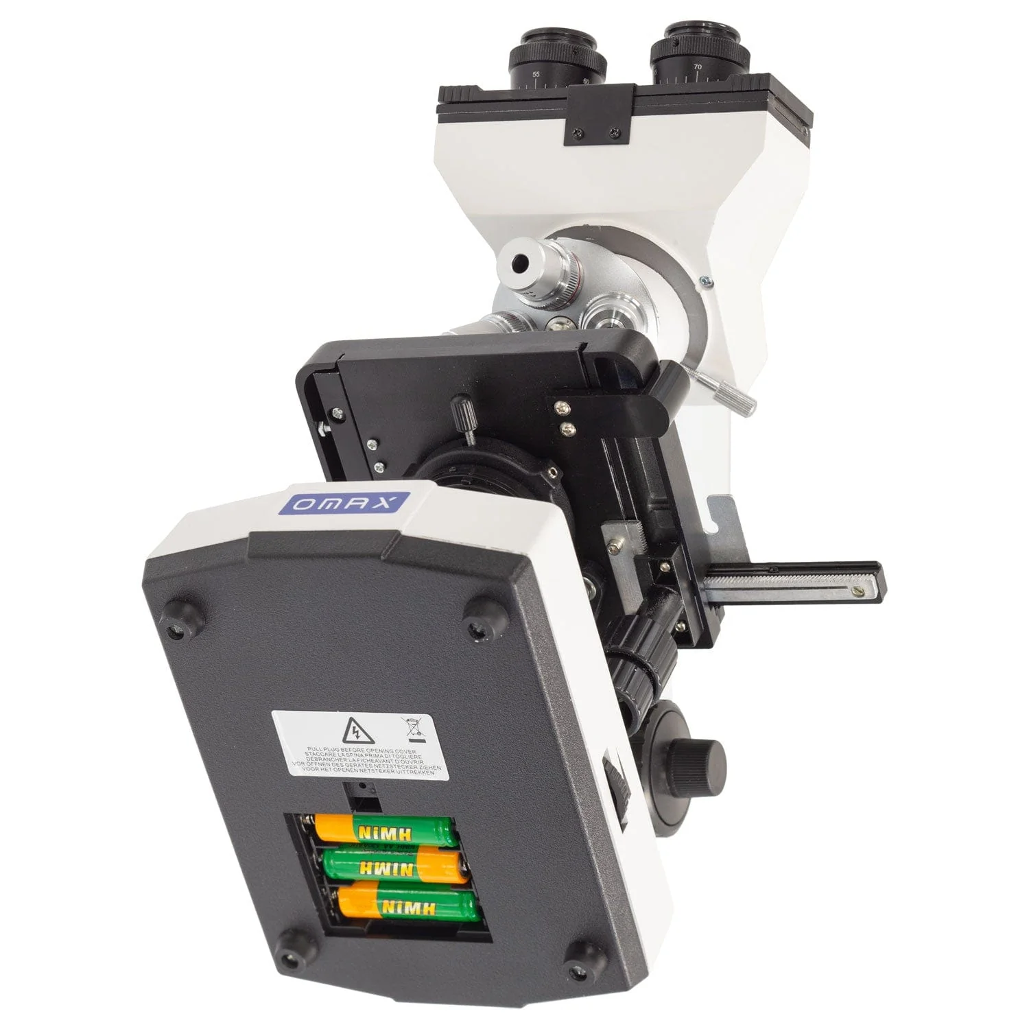 OMAX M83BE Series Trinocular Biological Compound Microscope, 40X-2000X Magnification - Image 4