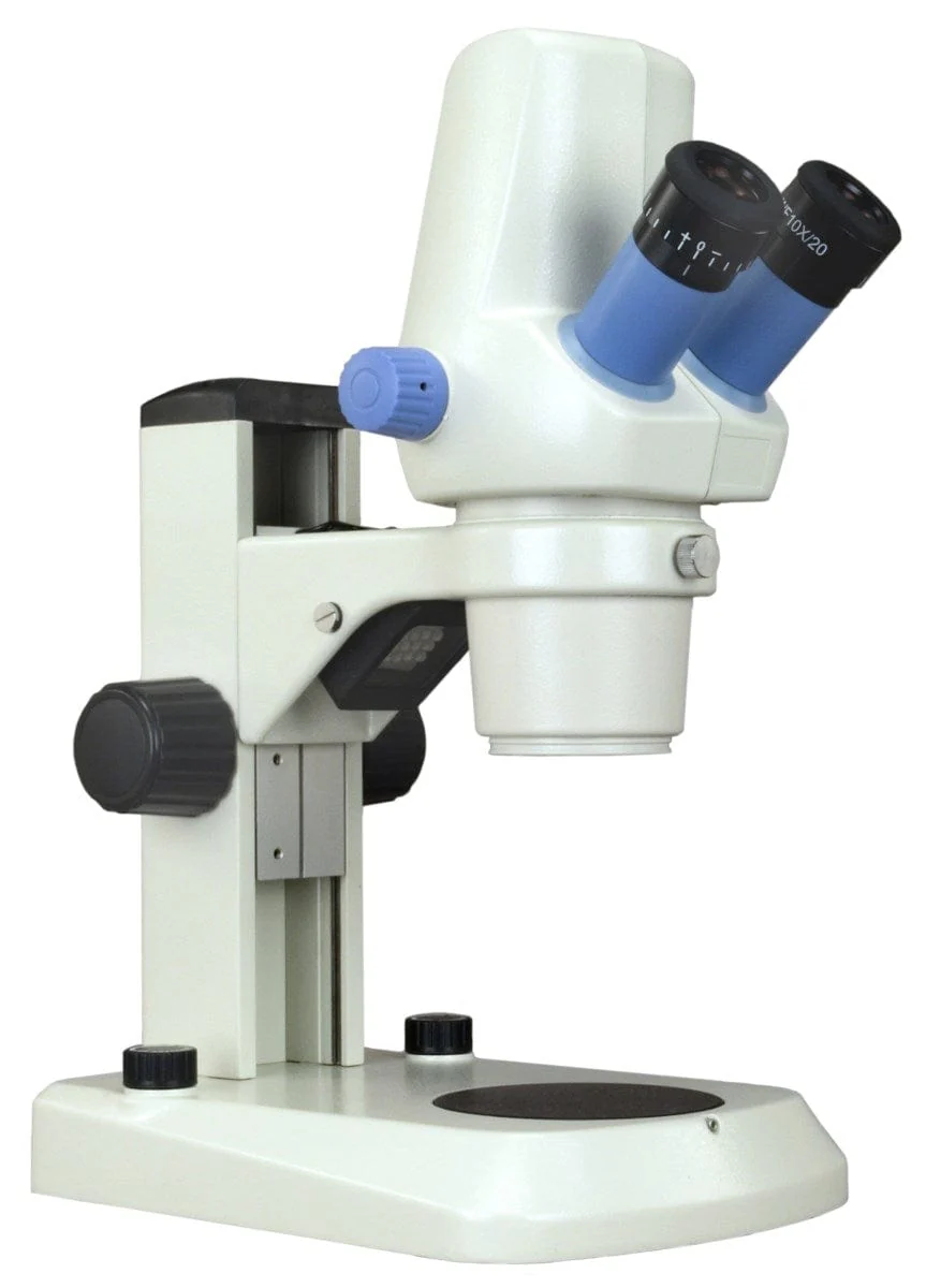 AmScope MD428C10 Series Zoom Digital Integrated Binocular Stereo Microscope 7X-30X Magnification on Track Stand with 1.3MP Imaging and LED Illumination - Image 4