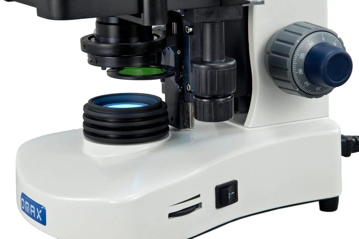 40X-2000X 3MP Digital Integrated Microscope with LED Illumination, Siedentopf Head and Reverse Turret - Image 8