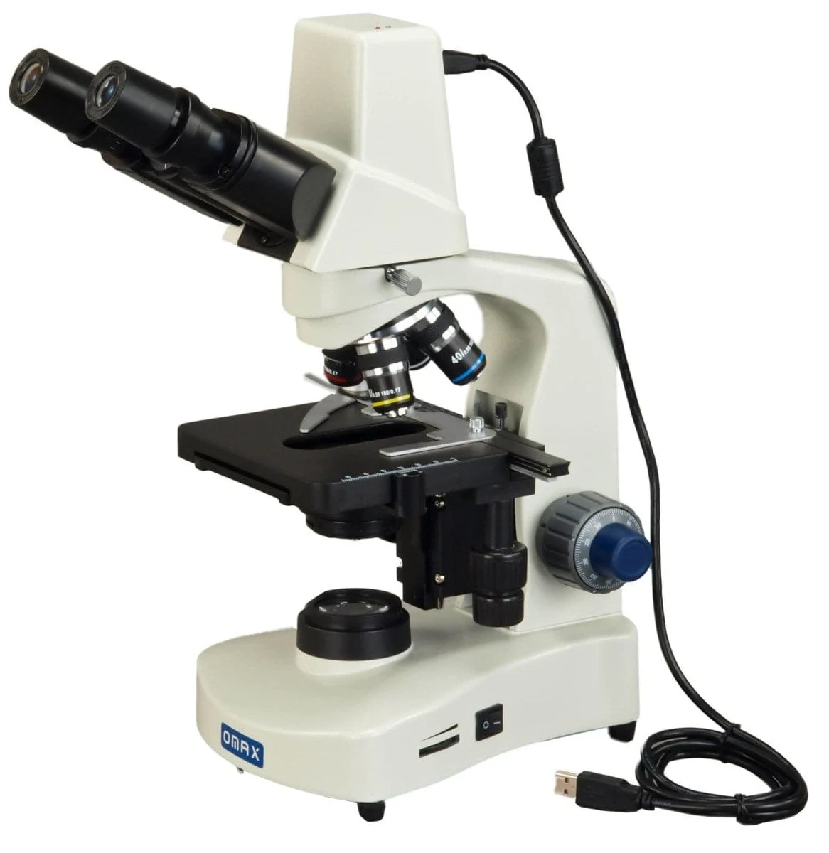 40X-2000X 3MP Digital Integrated Microscope with LED Illumination + Vinyl Case