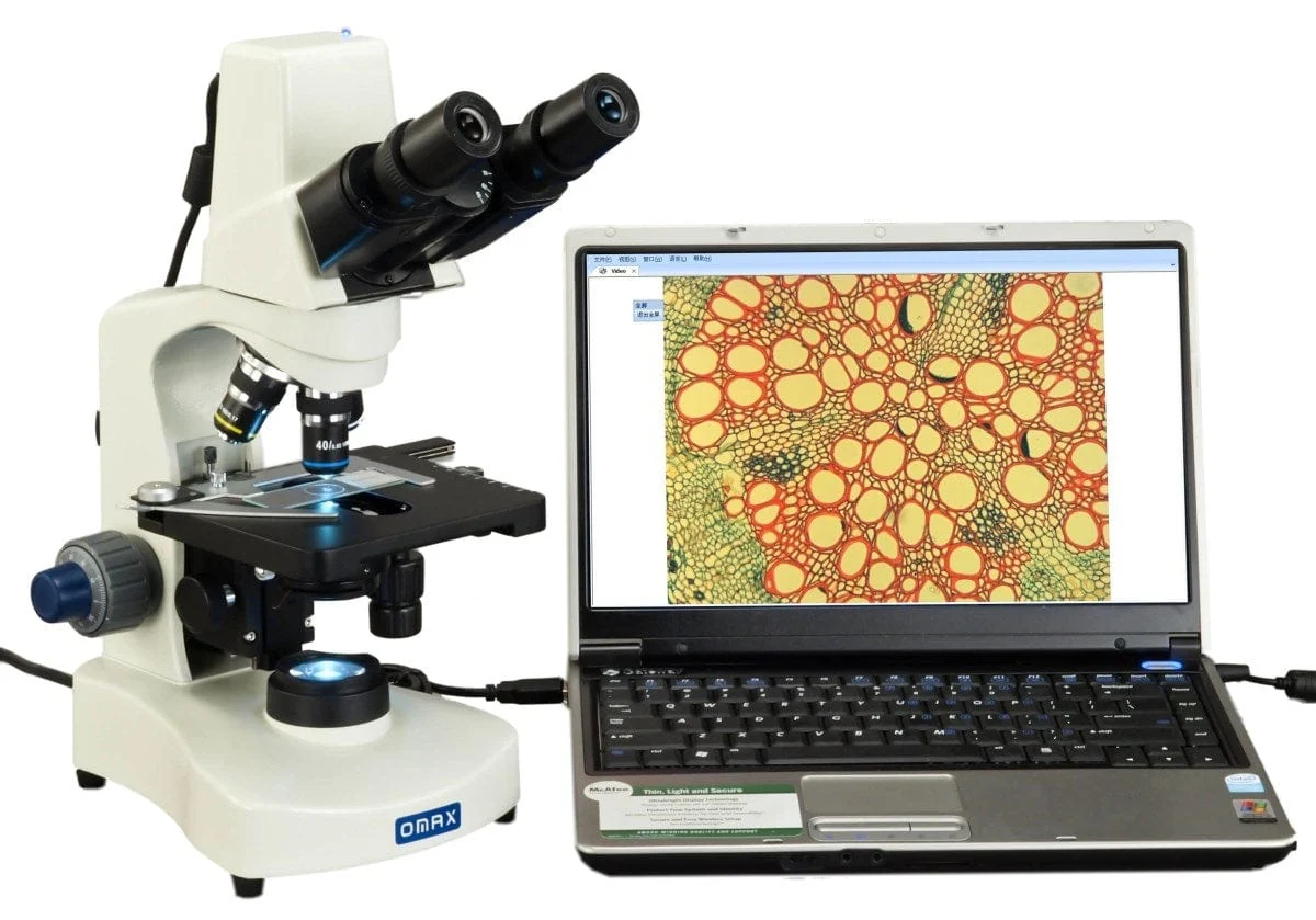 40X-2000X 3MP Digital Integrated Microscope with LED Illumination + Vinyl Case - Image 3
