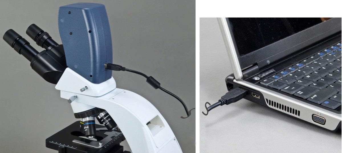 40X-2000X Infinity-corrected 5MP Digital Integrated Microscope with LED Illumination - Image 10