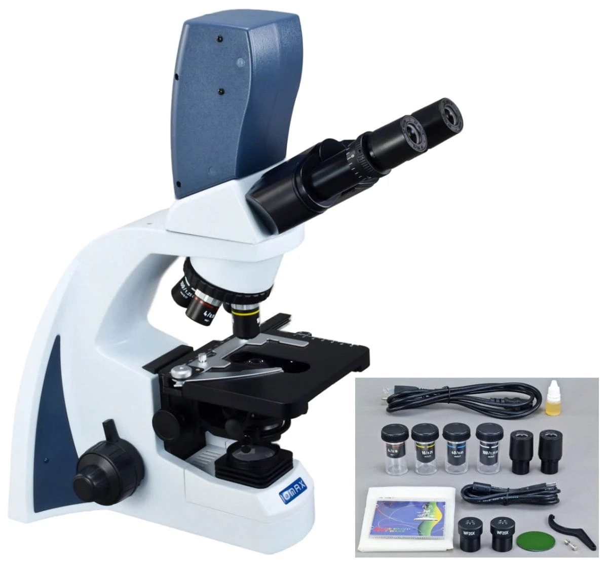 40X-2000X Infinity-corrected 5MP Digital Integrated Microscope with LED Illumination - Image 3