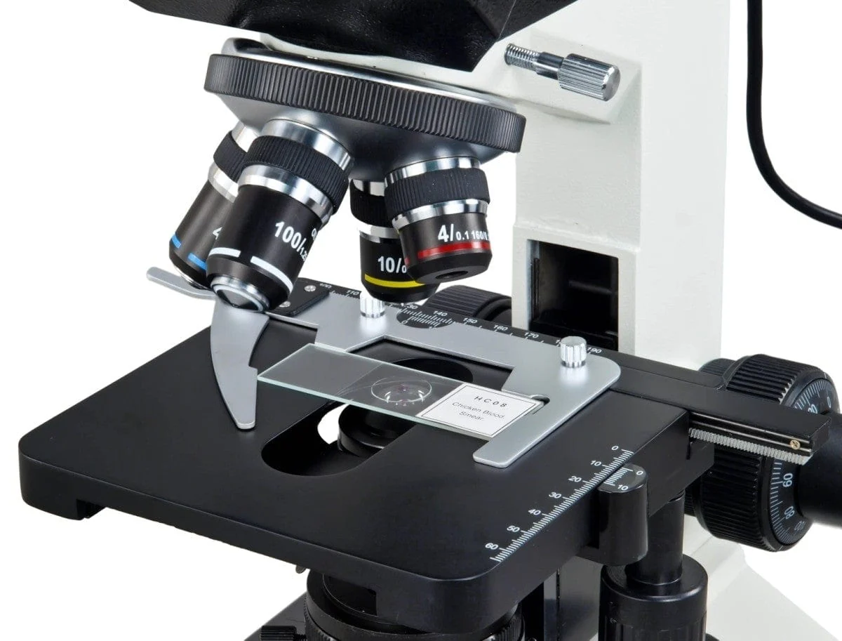 40X-1000X 3MP Digital Integrated Microscope with Halogen Illumination - Image 6