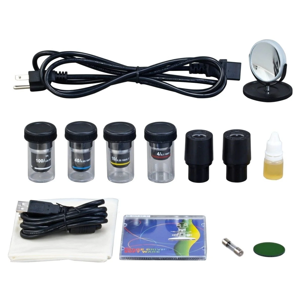 40X-1000X 3MP Digital Integrated Microscope with LED Illumination - Image 7