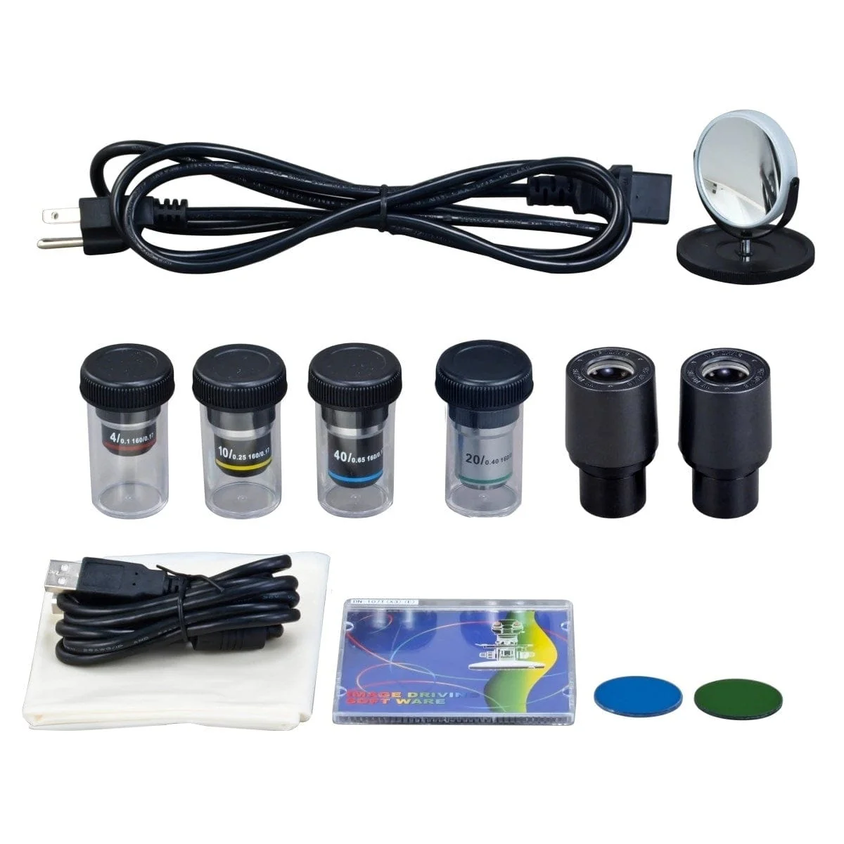 40X-400X 3MP Digital Integrated Microscope with Halogen Illumination - Image 7