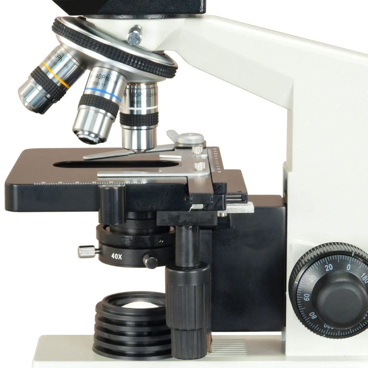 40X-2000X 3MP Digital Integrated Microscope with Halogen Illumination + 3-lens Phase-contrast Kit - Image 5