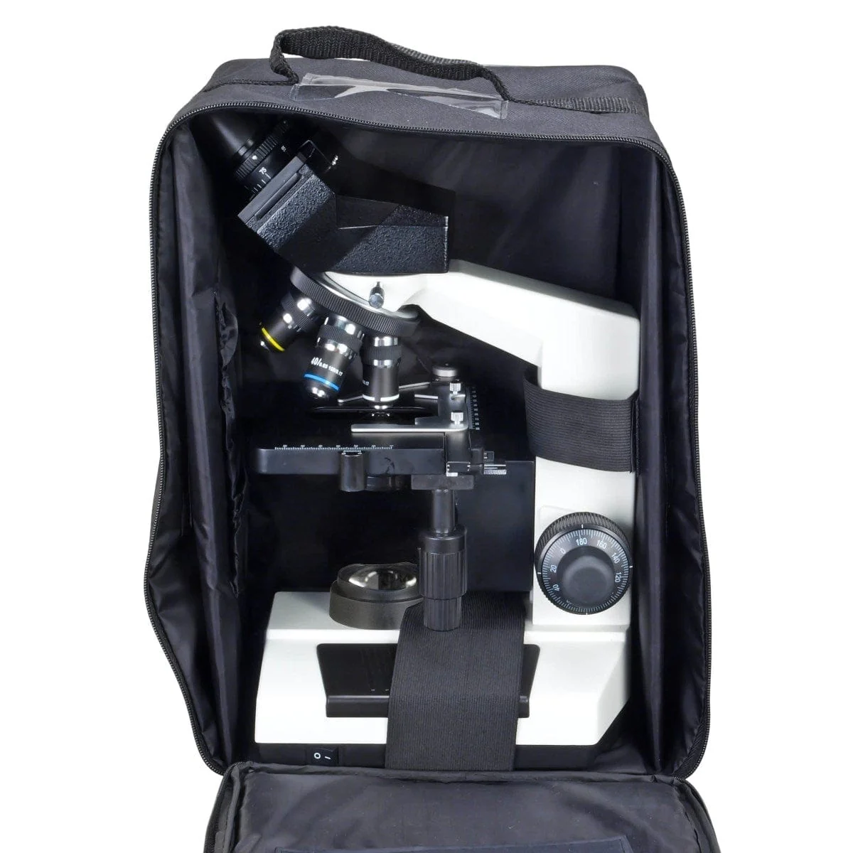 40X-2000X 3MP Digital Integrated Microscope with LED Illumination + Vinyl Case, Blank Slides, Tissues - Image 4