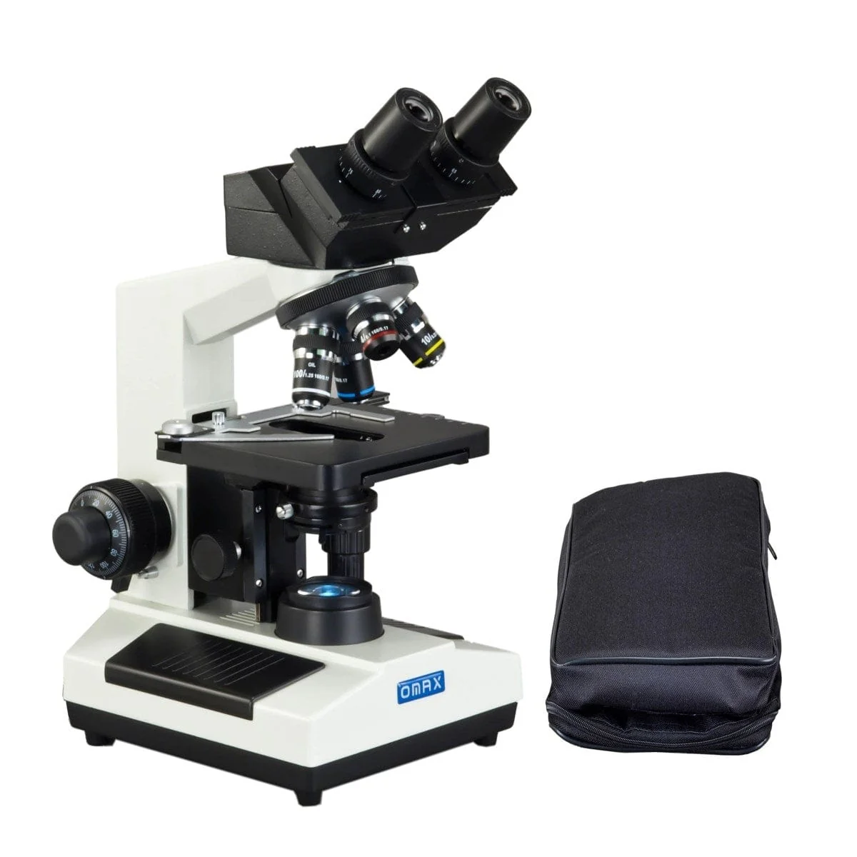 40X-2500X 3MP Digital Integrated Microscope with LED Illumination + Vinyl Case