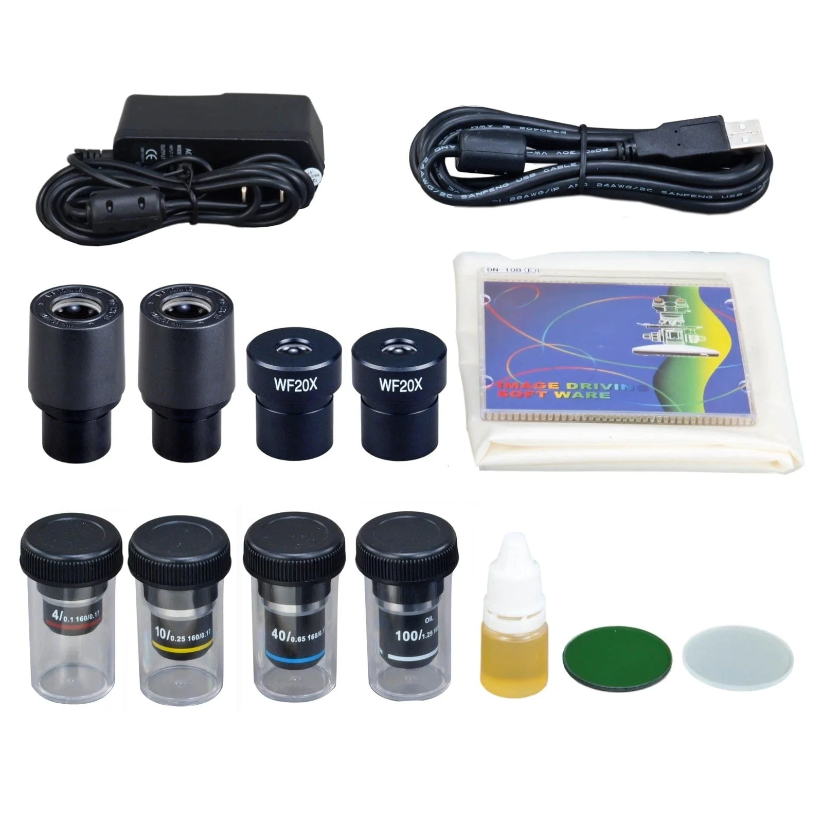 40X-2000X 1.3MP Digital Integrated Microscope with LED Illumination - Image 7