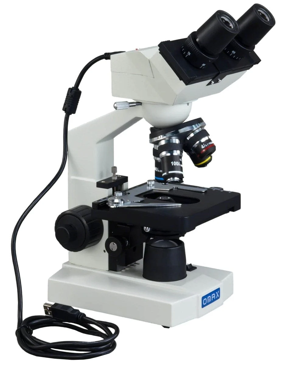 40X-2000X 1.3MP Digital Integrated Microscope with LED Illumination + Blank Slides, Tissues - Image 10