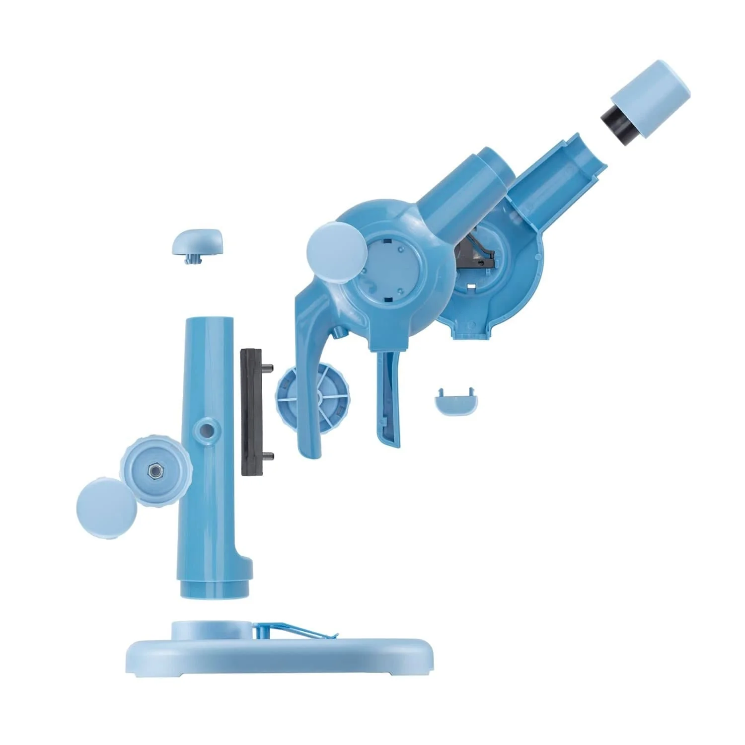 Amscope MDIY40-B Monocular Compound Microscope for Kids – 40X–1000X LED Illumination STEM Education Microscopes, Student Lab Microscopes, Biological Science Microscopes - Image 3