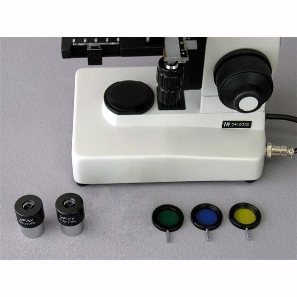 AmScope ME300 Series Metallurgical Trinocular Compound Microscope 40X-1000X Magnification with - Image 5