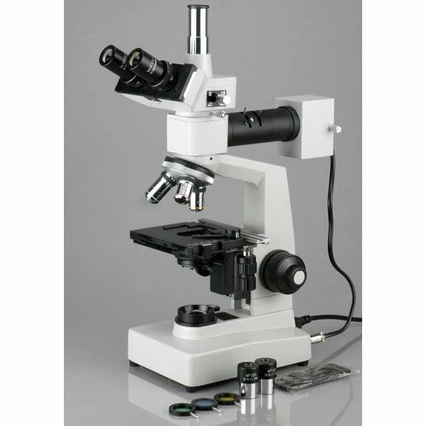 40X-1600X Trinocular Dual-illumination Metallurgical Microscope - Image 3