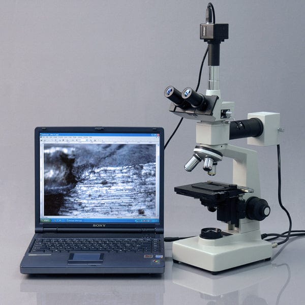40X-1600X Trinocular Dual-illumination Metallurgical Microscope - Image 6