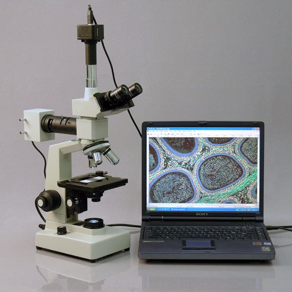 40X-1600X Trinocular Dual-illumination Metallurgical Microscope - Image 7