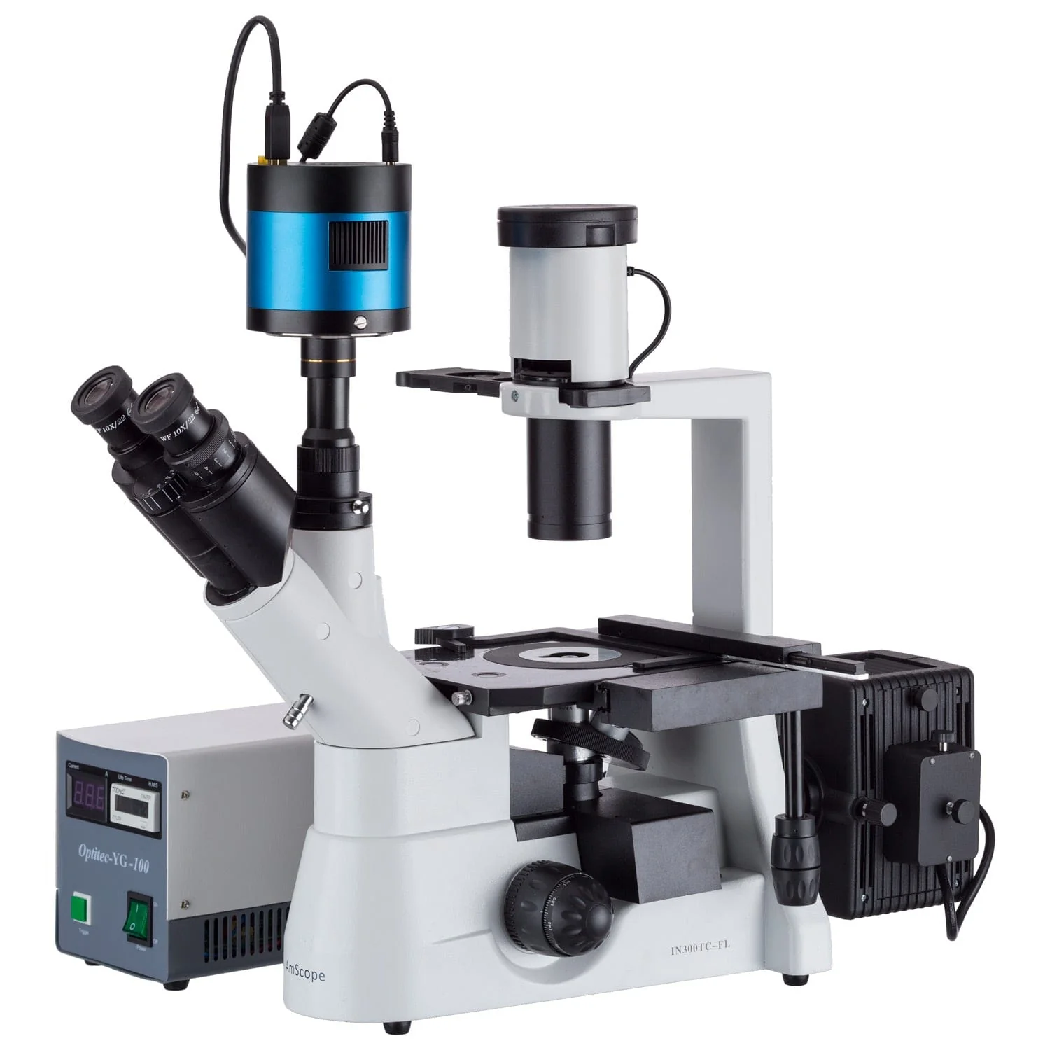 AmScope MF Series 1.4MP USB 3.0 Temperature-regulated Color CCD C-Mount Microscope Camera - Image 3