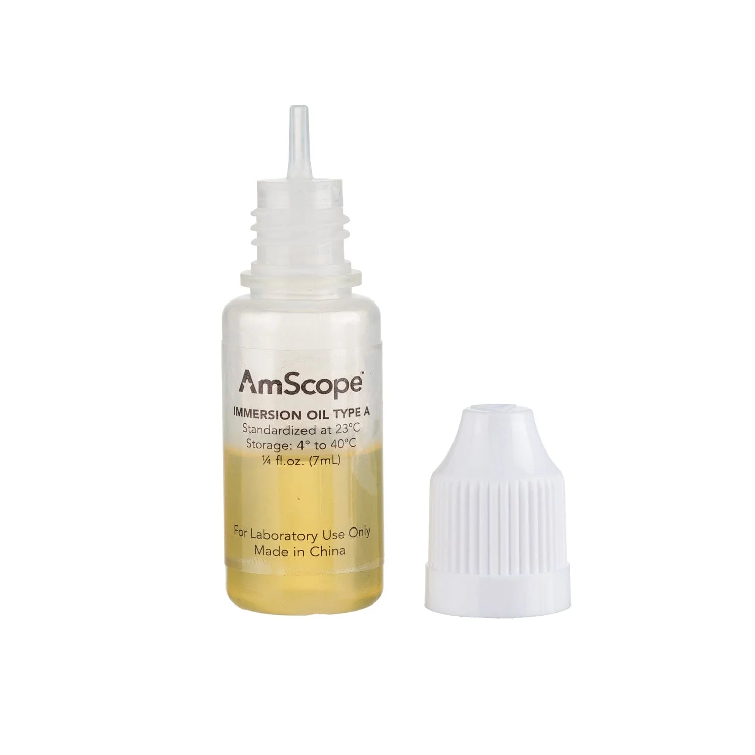 AmScope Type A Low-viscosity Immersion Oil 1/4 Oz for Light Microscopy - Image 2