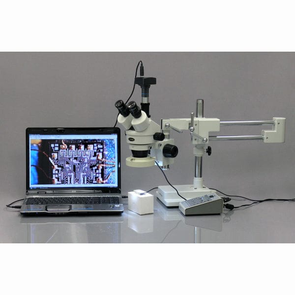 AmScope MU Series 10.0MP USB 2.0 Color CMOS C-Mount Microscope Camera with Reduction Lens - Image 2